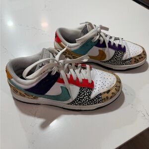 Safari Mix Nike Dunk Lows Sneakers